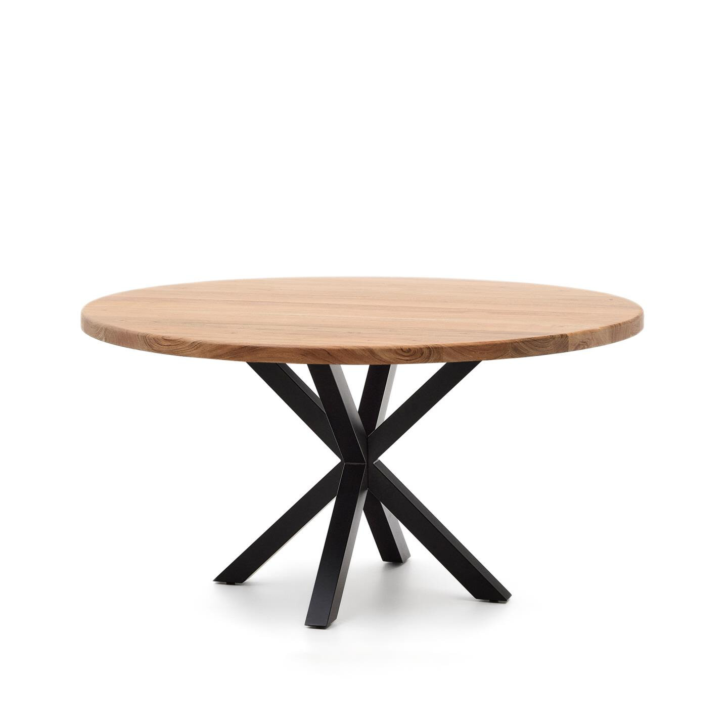 Kave Home Ronde Eettafel Argo Acaciahout, 150cm - Bruin