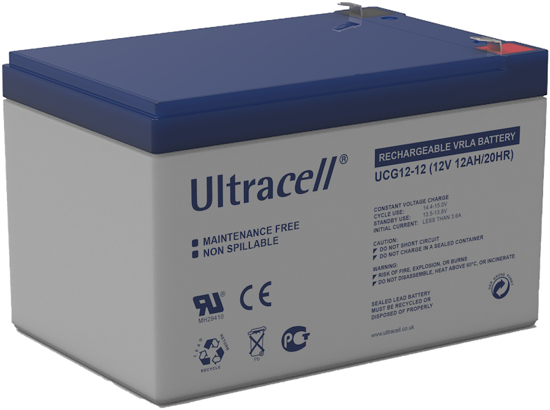 Ultracell gel accu 12v 12Ah