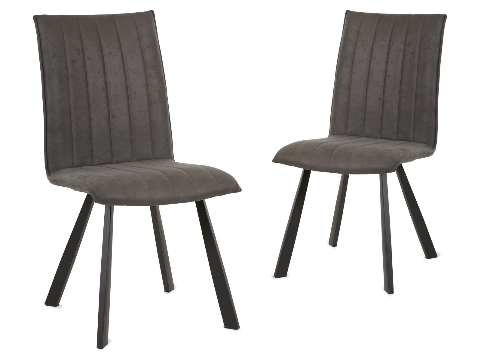 Set van 2 stoelen INAYA antraciet