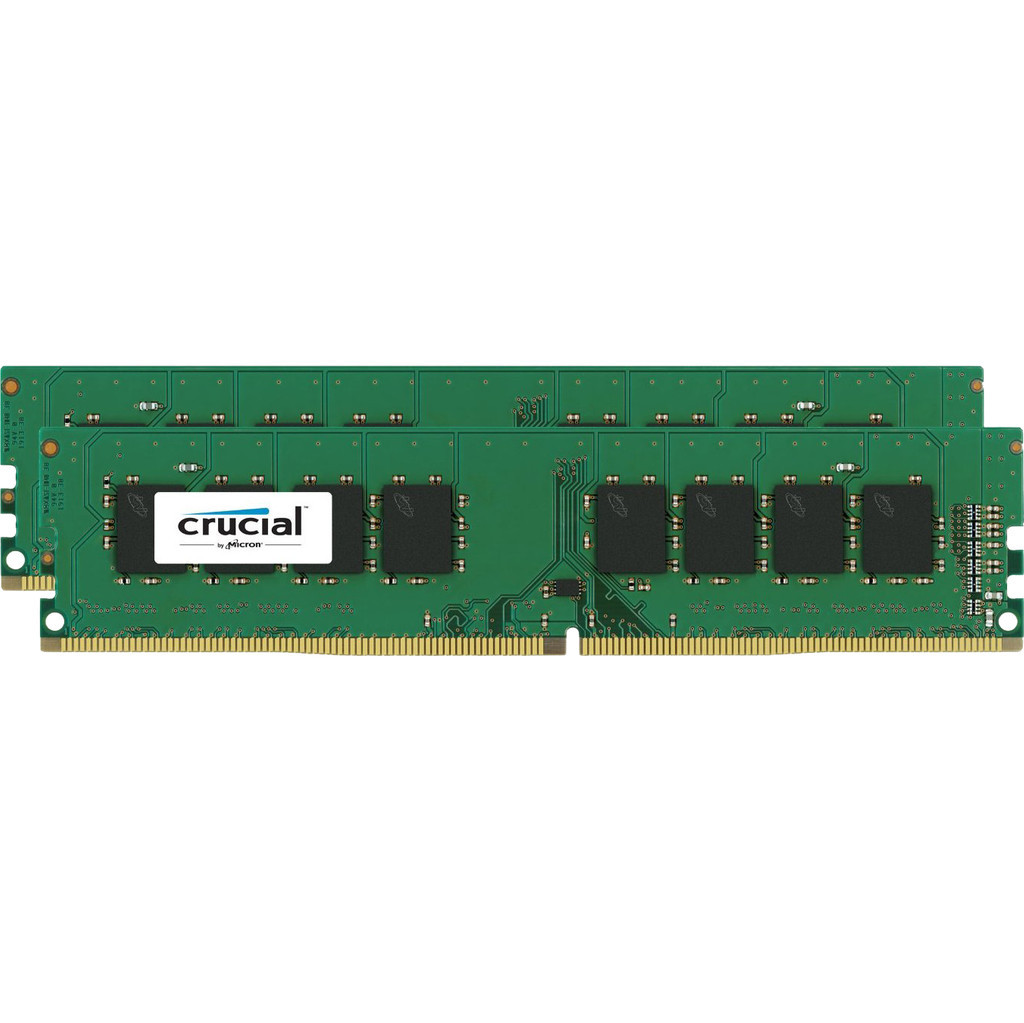 Crucial Standard 32GB DDR4 DIMM 2400 MHz (2x16GB)