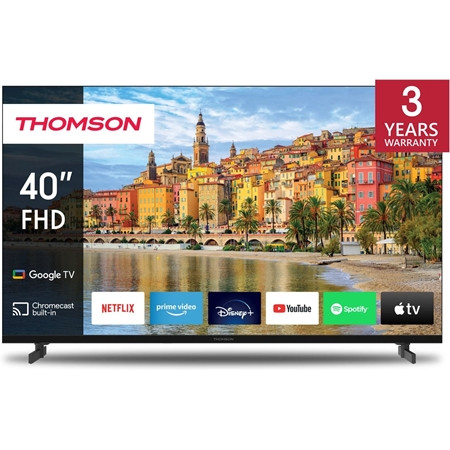 Thomson Google TV 40FG2S14 FHD zwart