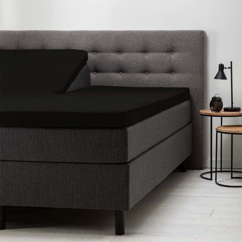 Hoeslaken Katoen - Splittopper - 180x210 cm - Keuze Uit Meerdere Kleuren - Fresh and Co - Dekbed-Discounter.nl