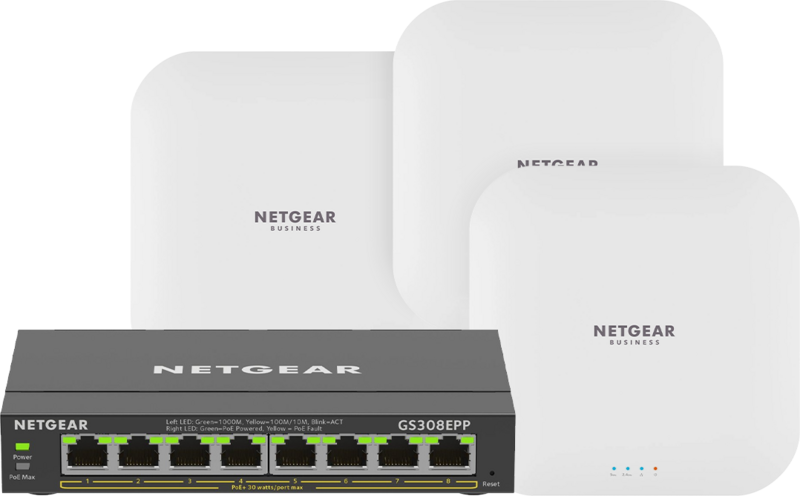 Netgear zakelijk netwerk startpakket - basis verbinding (zonder router)