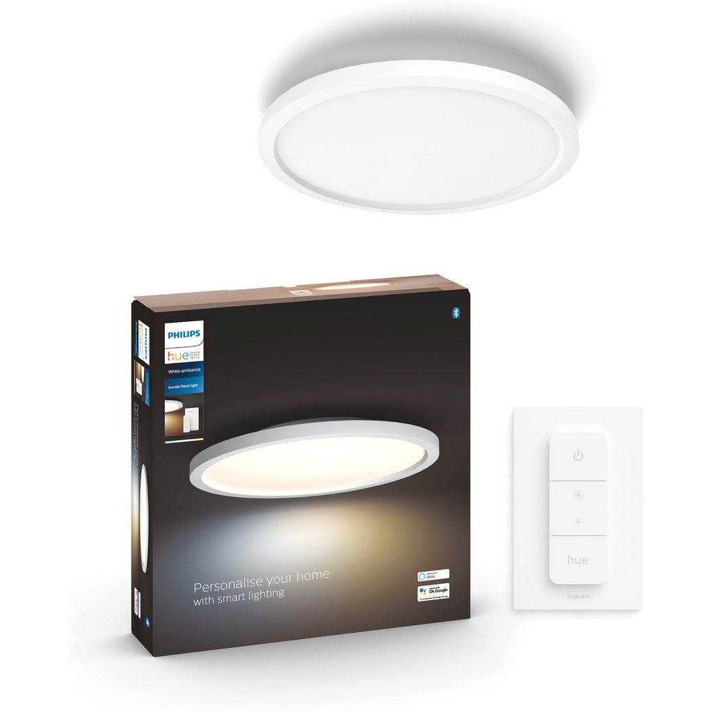 Philips Hue Aurelle plafondlamp White Ambiance rond