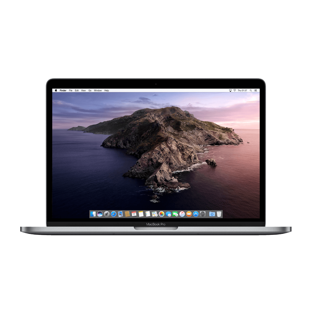 Refurbished MacBook Pro Touchbar 13 inch i7 3.5 Ghz 16 GB 256 GB Spacegrijs Licht gebruikt