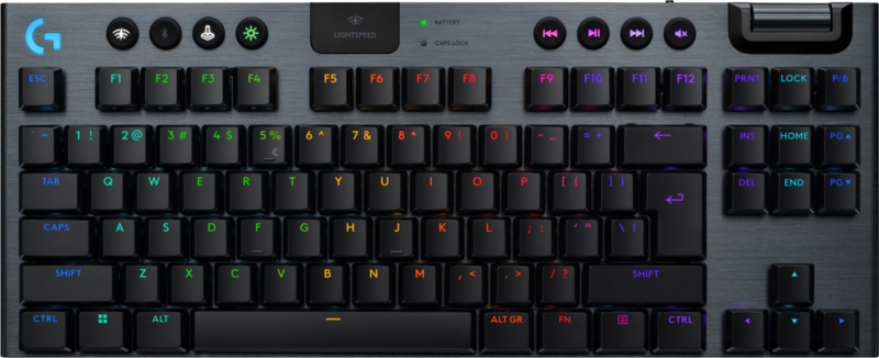 Logitech G915 X Lightspeed TKL Wireless Gaming Toetsenbord Zwart Qwerty