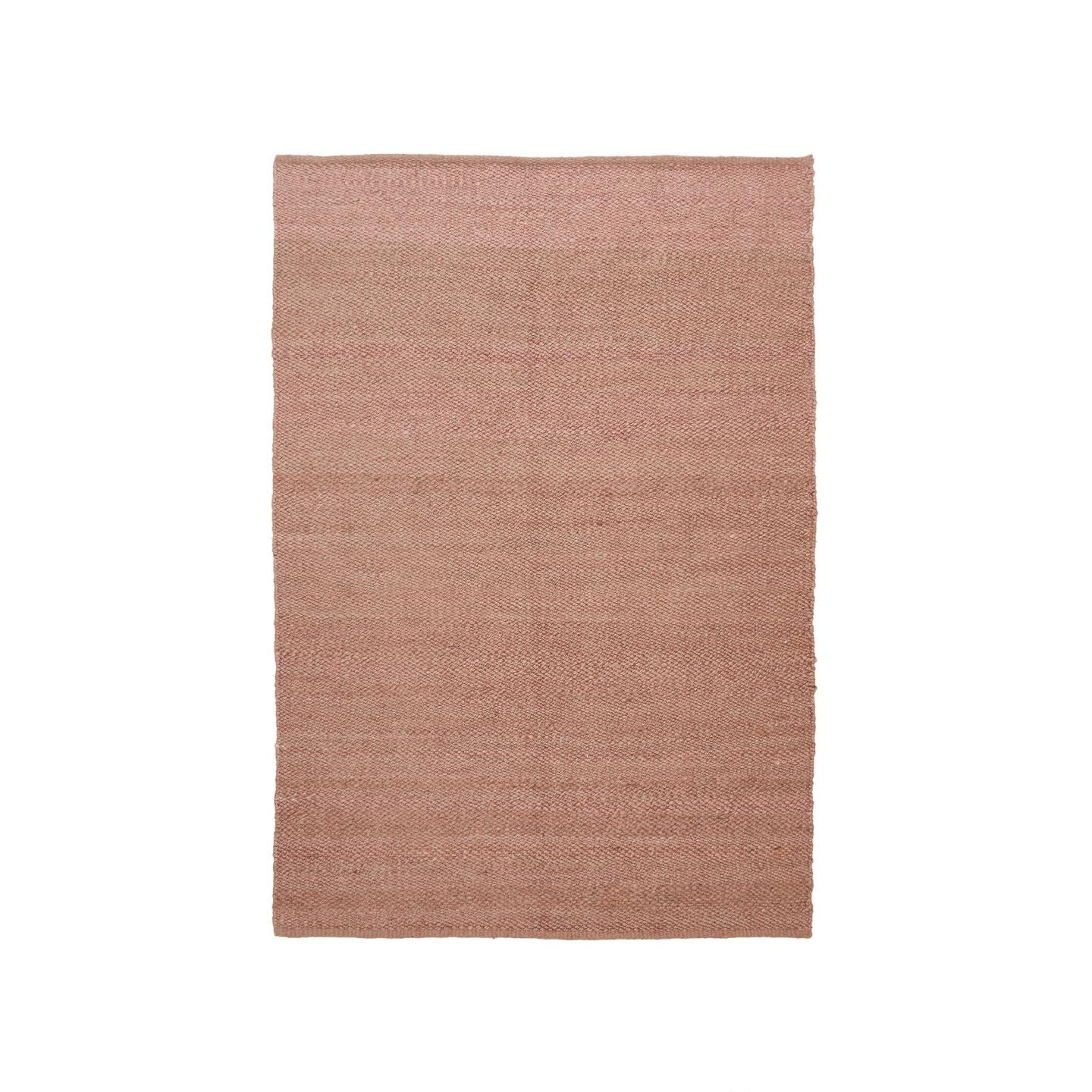 Kave Home Vloerkleed Sallova Jute, 160 x 230cm - Roze