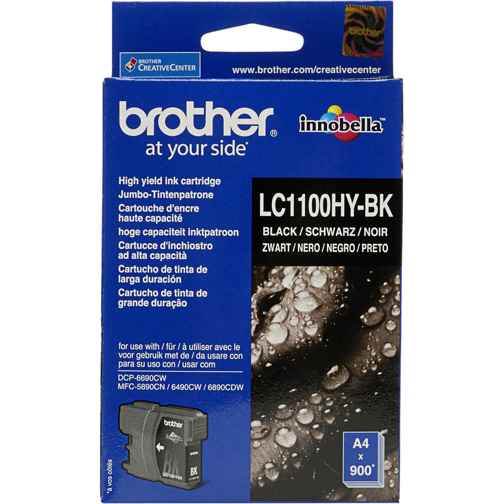 Brother LC-1100HYXL Cartridge Zwart