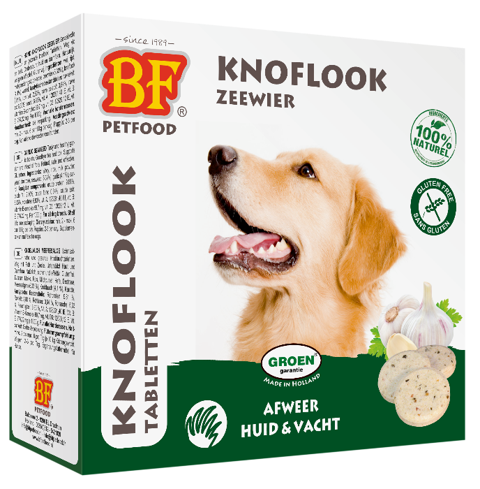 Biofood Knoflook Zeewier Afweer tabletten hond