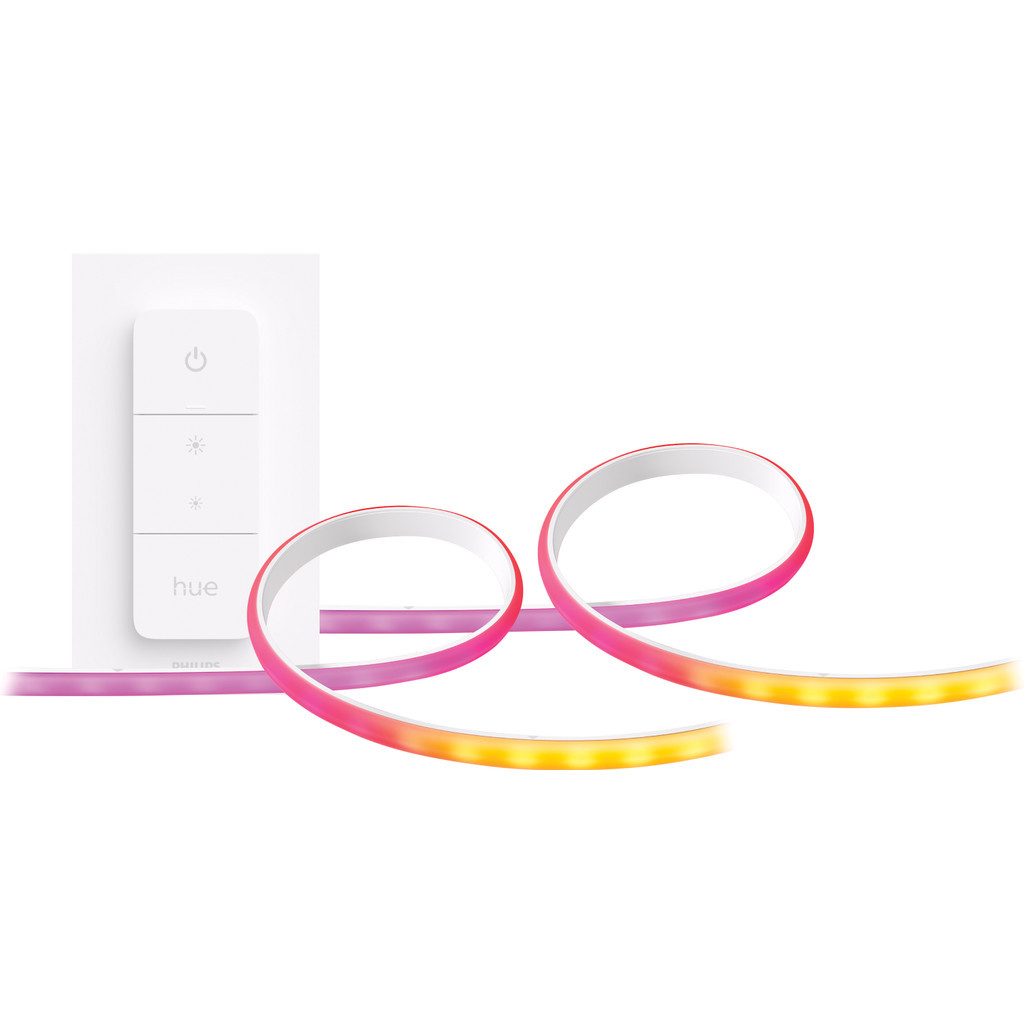 Philips Hue Gradient Lightstrip basisset 3 meter + Draadloze dimmer