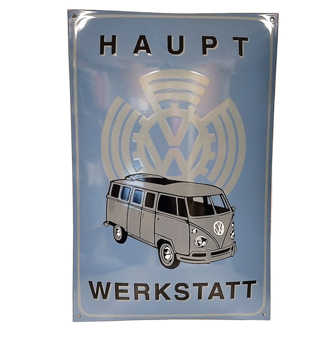 Volkswagen Haupt Werkstatt Emaille Bord - 60 x 40cm