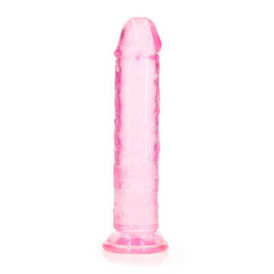 RealRock by Shots Straight Realistic Dildo with Suction Cup - 7'' / 18