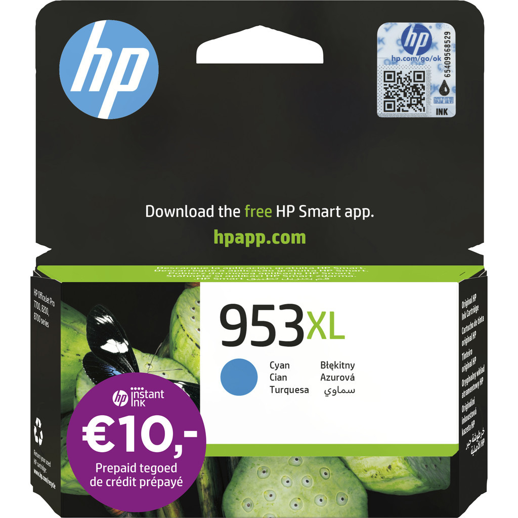 HP 953XL Cartridge Cyaan