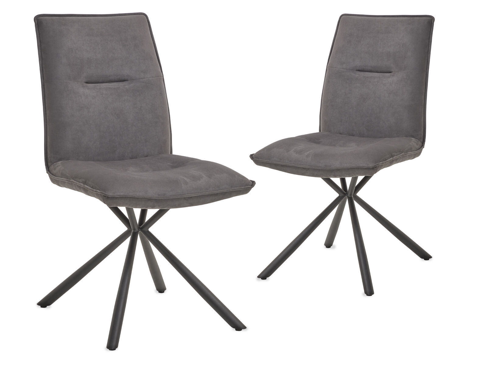 Set van 2 stoelen TIMMO grijs