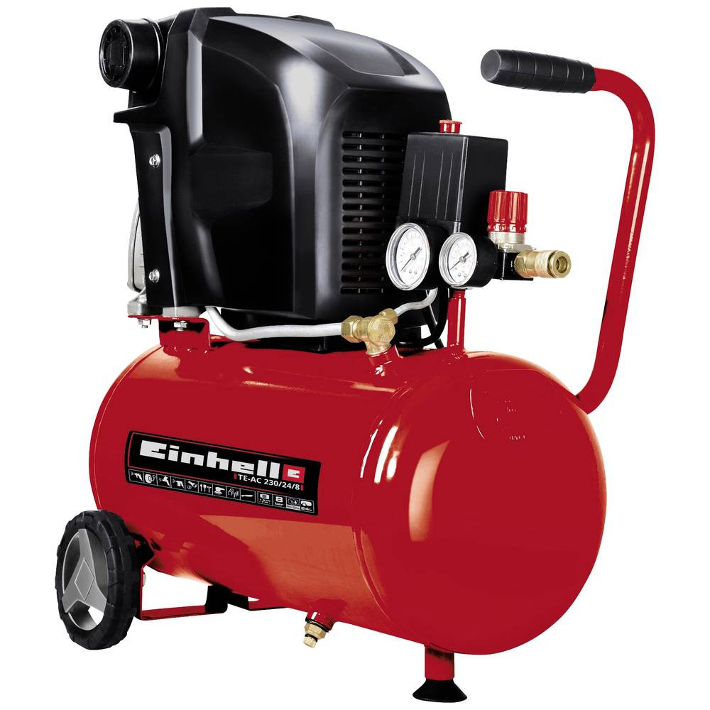 Einhell TE-AC 230/24 Pneumatische compressor 24 l 8 bar