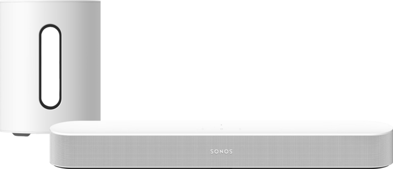 Sonos Beam Gen2 + Sub Mini Wit