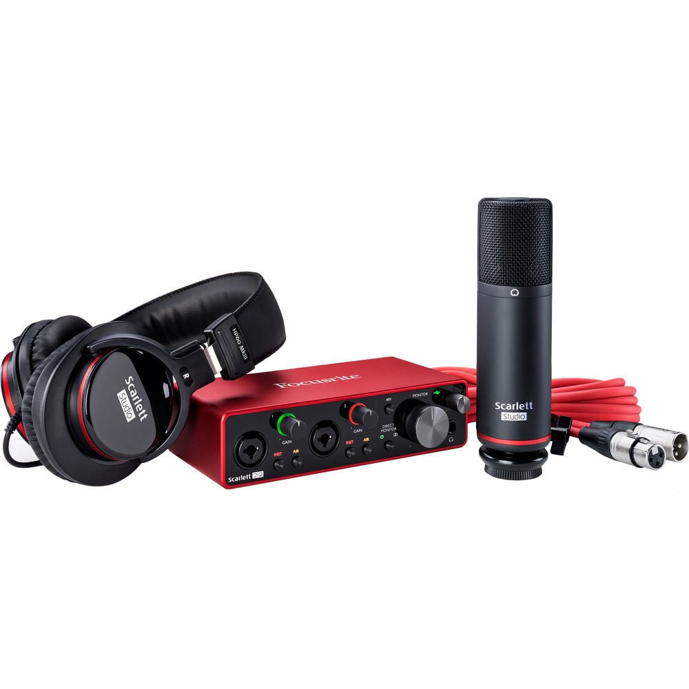 Focusrite Scarlett 2i2 Studio 3rd gen USB audio interface