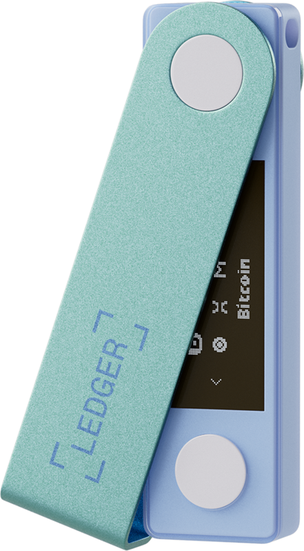 Ledger Nano X Pastel Groen