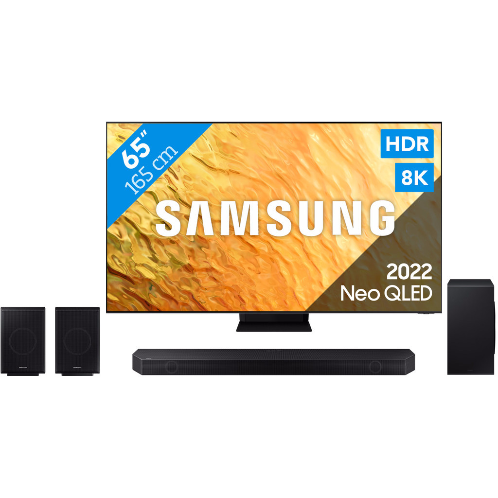 Samsung Neo QLED 8K 65QN800B (2022) + Soundbar