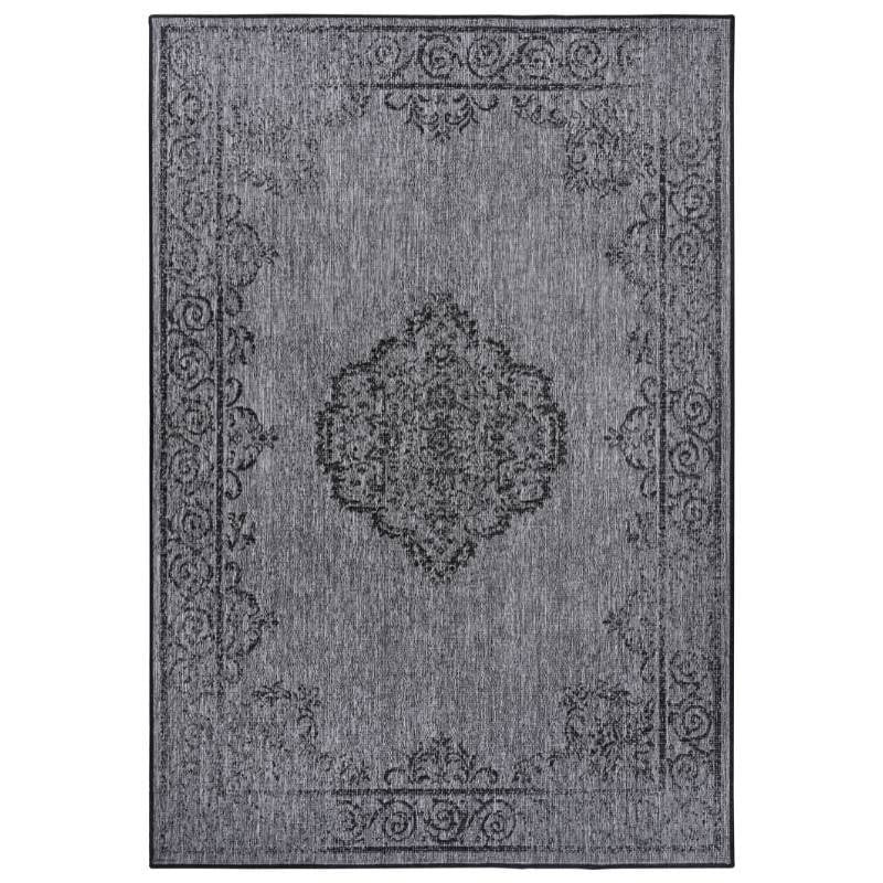 Dubbelzijdig vloerkleed Triomphe Zwart - NORTHRUGS Twin Supreme - 120x170 cm - Rechthoek - Dekbed-Discounter.nl