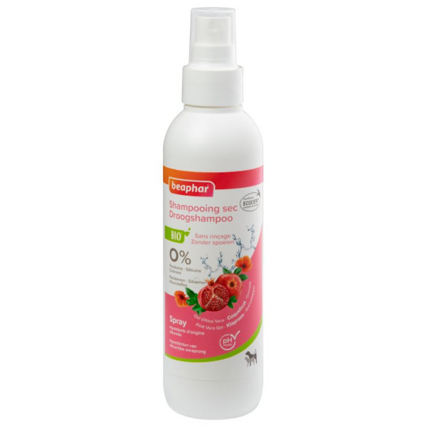 Beaphar Bio Droogshampoo voor hond en kat 2 x 200 ml