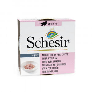 Schesir Tonijn met ham 2 trays (28 x 85 g)