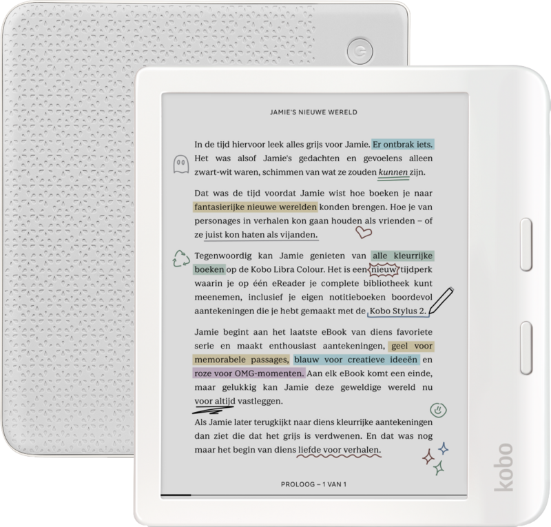 Kobo Libra Colour Wit