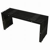 D-bench 100 pine black oiled - Buitengewoon de Boet