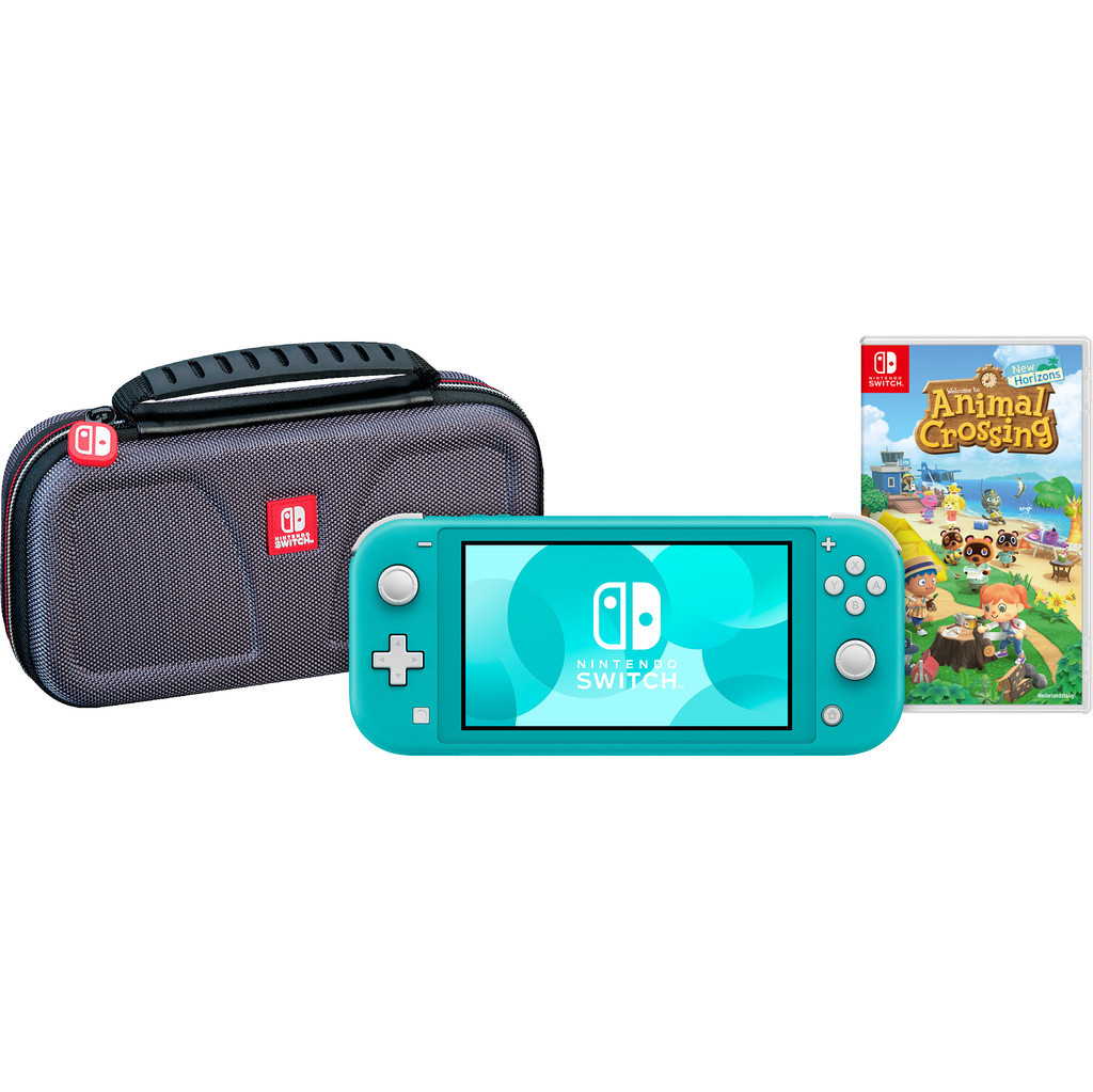 Game onderweg pakket - Nintendo Switch Lite Turquoise