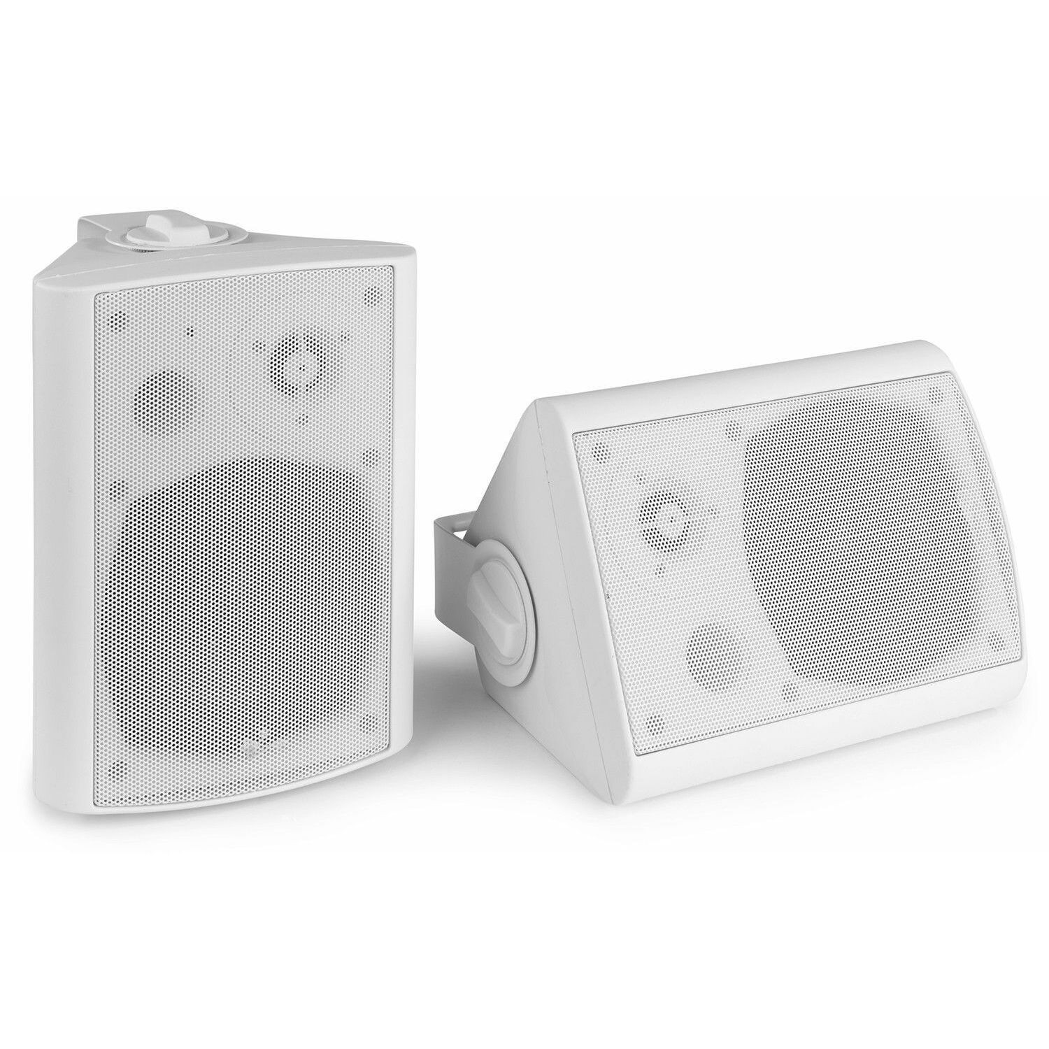 Power Dynamics BGB50 witte Bluetooth speakerset voor binnen en buiten