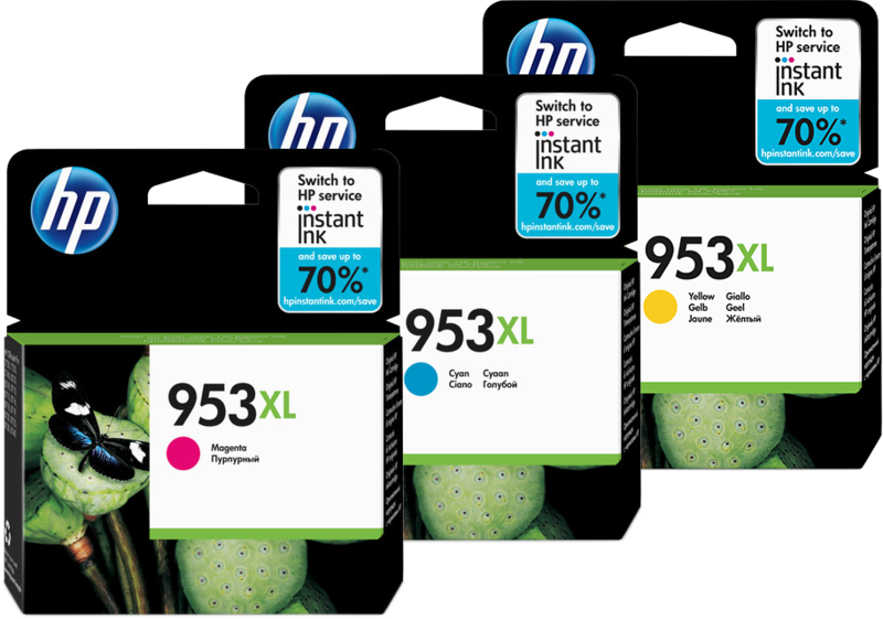 HP 953XL Cartridges Combo Pack