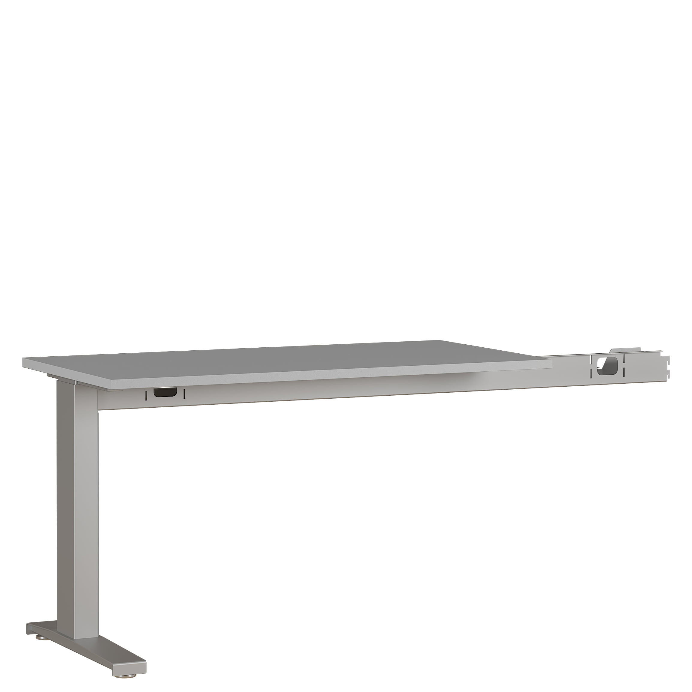 Aanbouwtafel Ergonoma Lichtgrijs