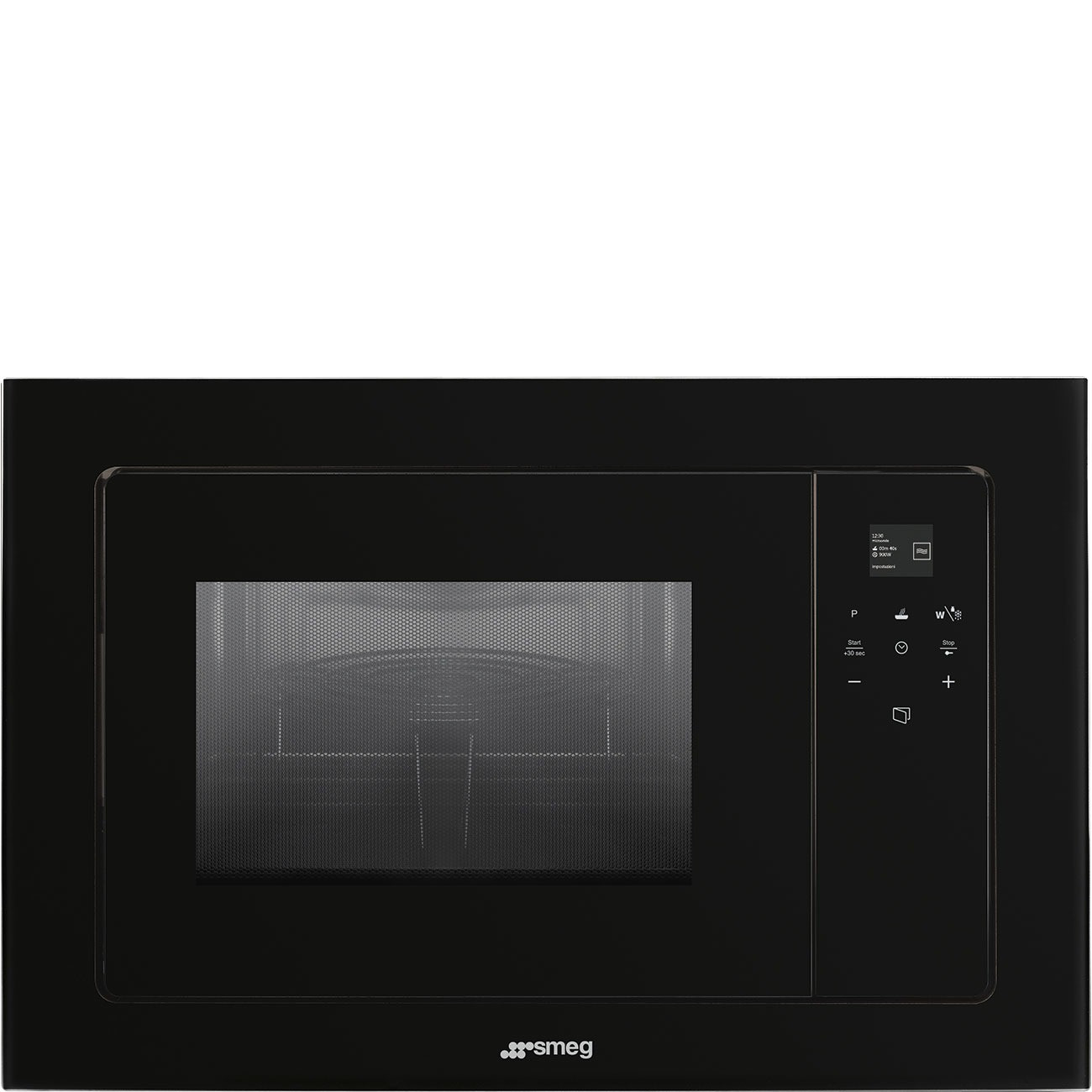 Smeg FMI120B3 Inbouw combimagnetrons Zwart