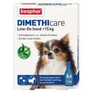 Beaphar Dimethicare Line-On (tot 15 kg) hond 3 x 6 pipetten