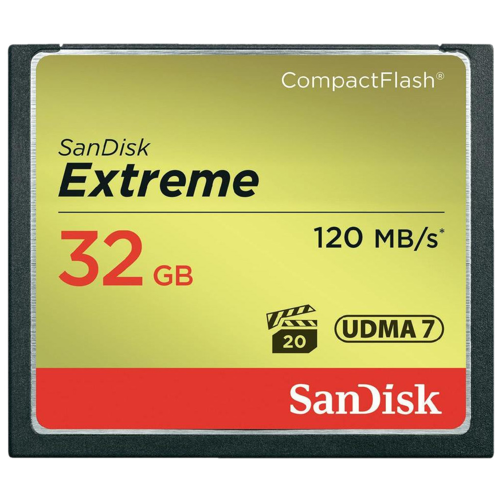 Sandisk CF Extreme 32GB 120mb/s