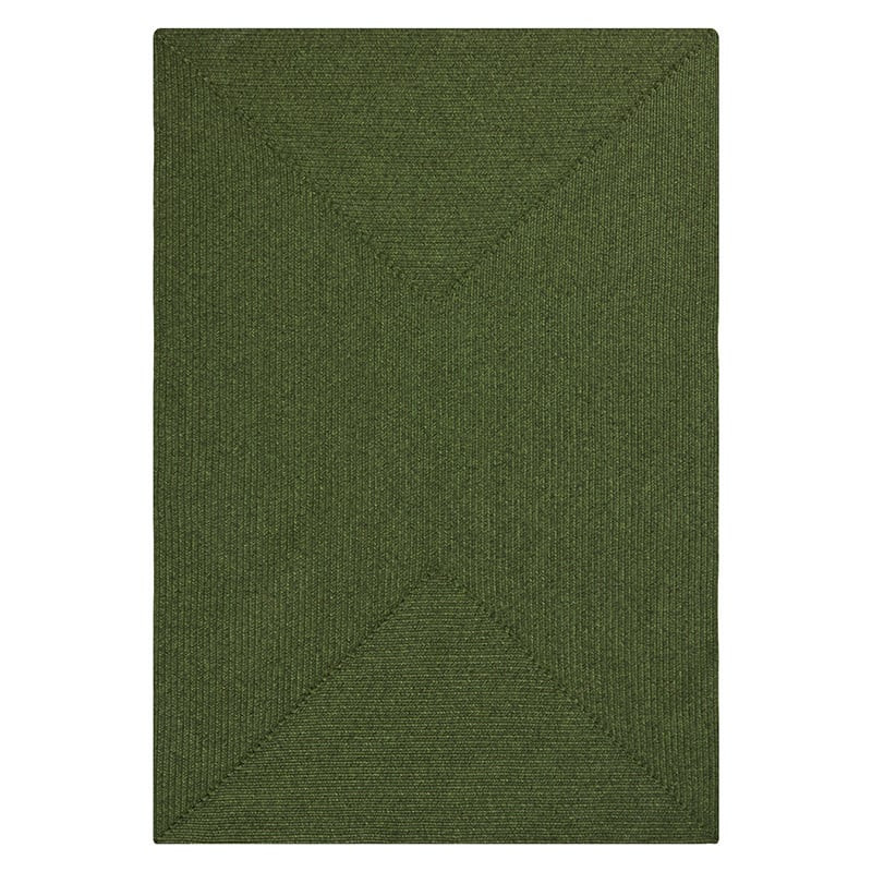 Jute Vloerkleed Braids Groen - NORTHRUGS - 160x230 cm - Rechthoek - Dekbed-Discounter.nl