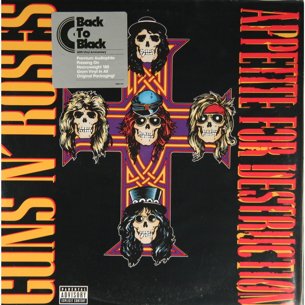 Guns N' Roses Guns N' Roses - Appetite For Destruction (180 Gr)