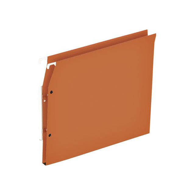 Hangmap Medium Flex A4 U-bodem 15mm karton oranje