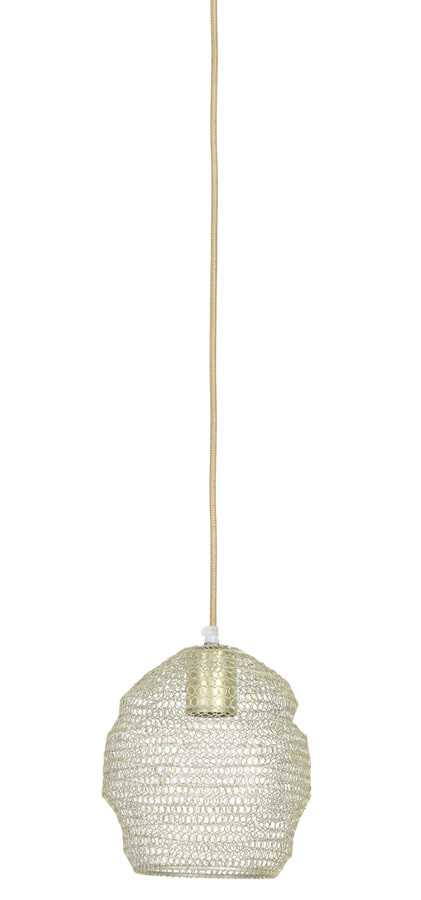 Light & Living Hanglamp 'Nola' 20cm, gaas champagne