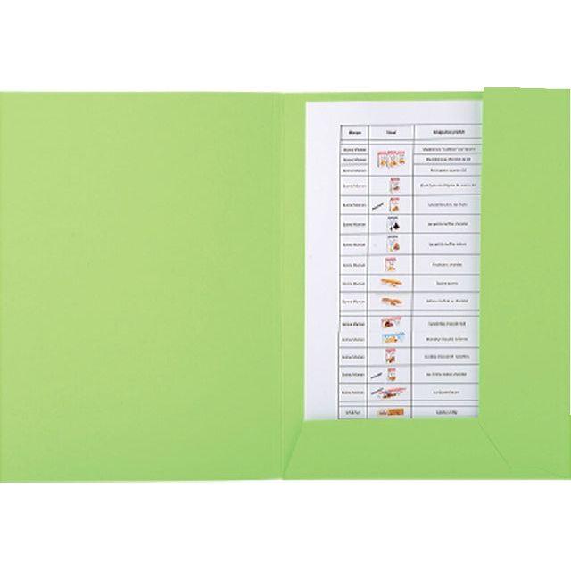 Dossiermap Exacompta Forever A4 2 kleppen 290gr groen | 50 stuks