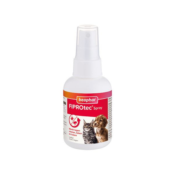 Beaphar FiproTec spray anti-vlo hond & kat (100 ml) 5 x 100 ml