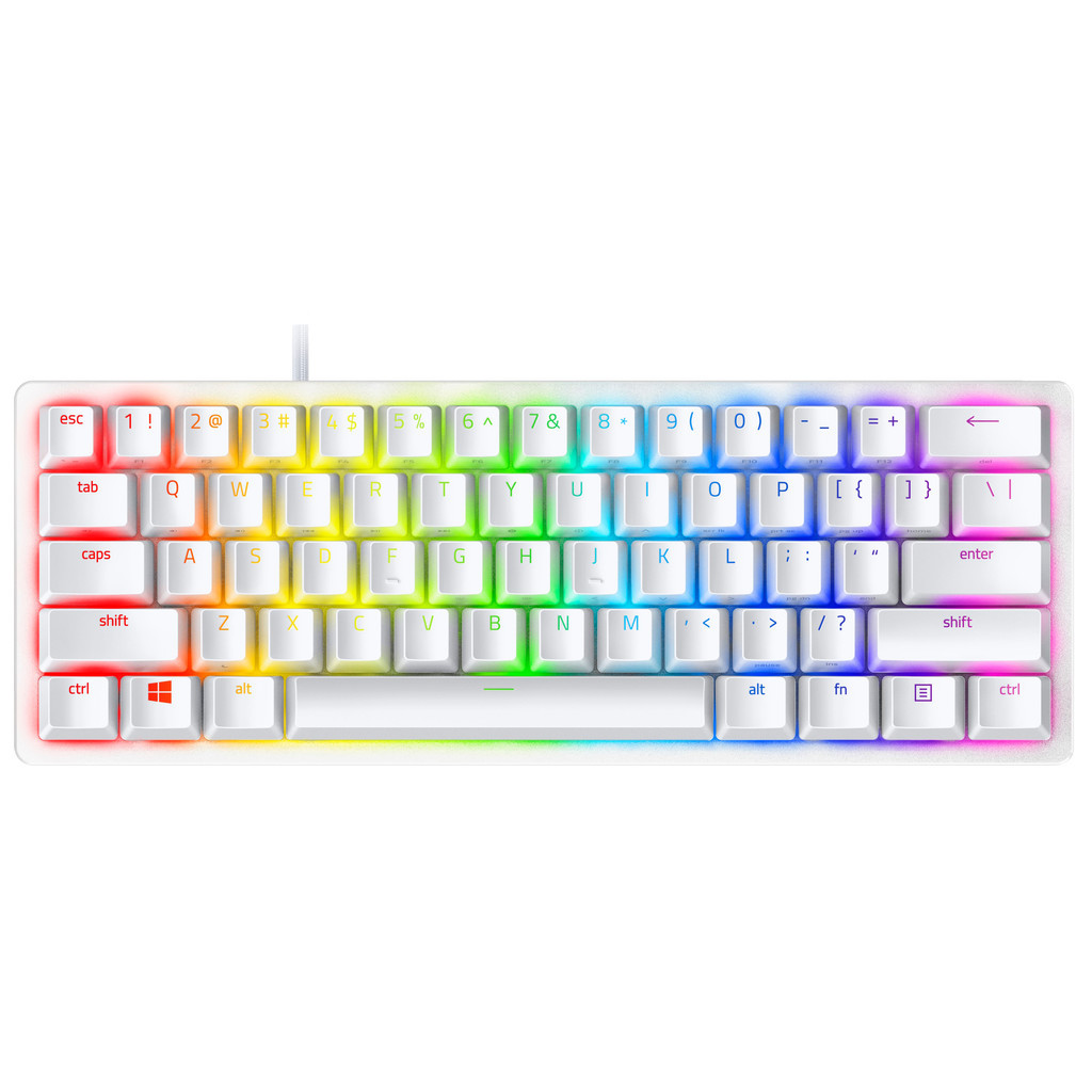 Razer Huntsman Mini Gaming Toetsenbord (Optisch Paars) Mercury QWERTY