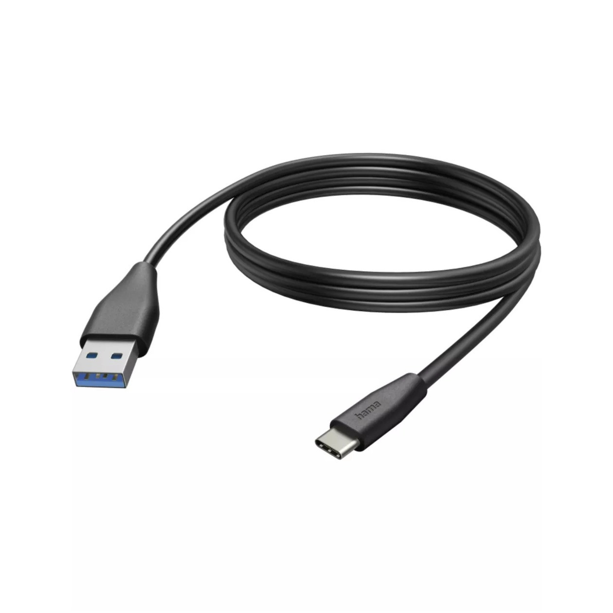 Hama USB-Kabel, USB-A naar USB-C, 3 m Oplader Zwart