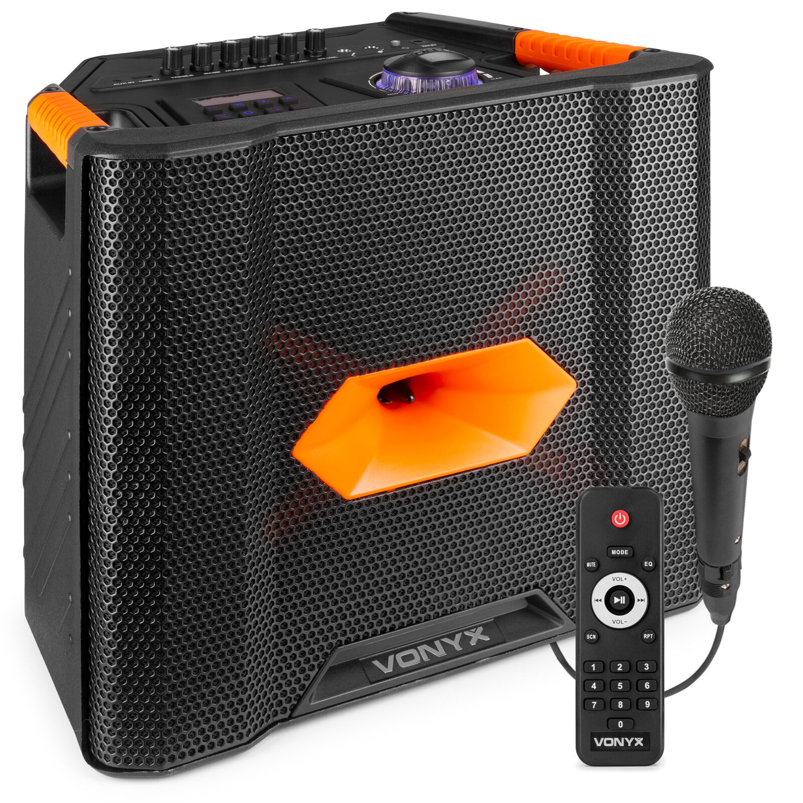 Vonyx ROCK300 portable speaker Bluetooth - Ingebouwde accu - 180W - 8"