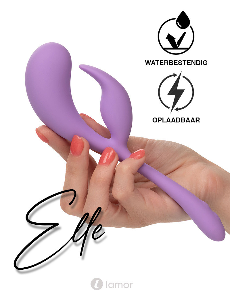 Rabbit Vibrator Elle - Dual Flicker