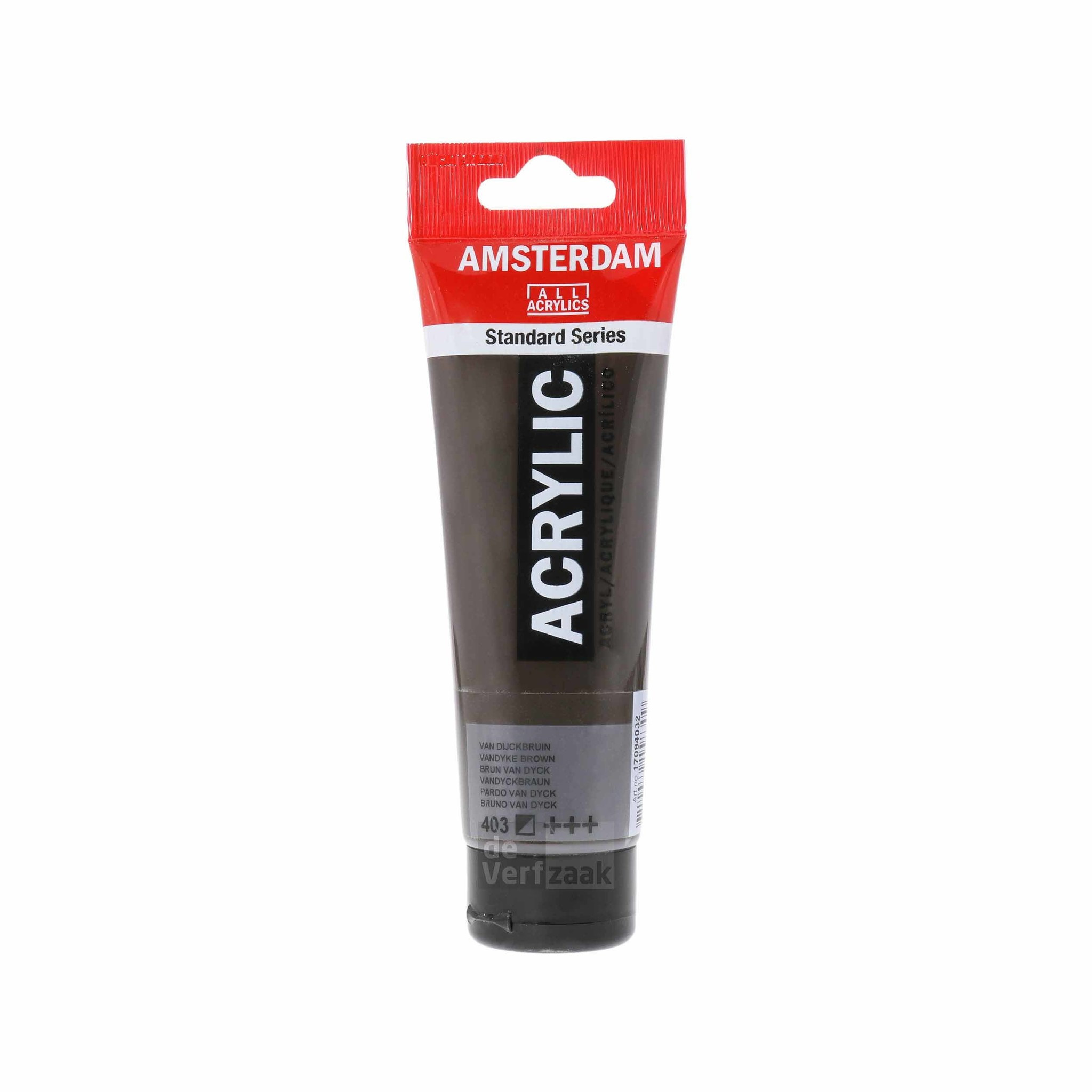 Royal Talens Amsterdam Acrylverf 120 ml - Van Dijckbruin