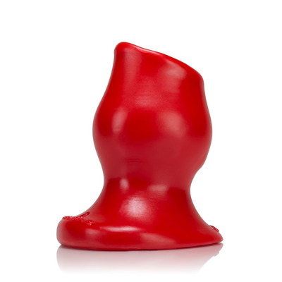 Oxballs Pighole - Hollow Butt Plug - Large - Red