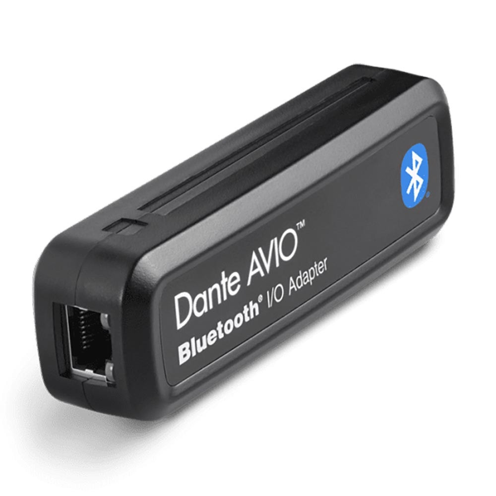 Dante Avio bluetooth IO adapter 2x1