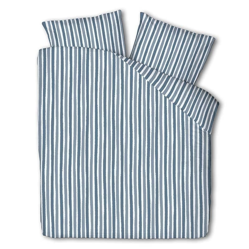 Dekbedovertrek Brush Stripes Dekbedovertrek - Tweepersoons (200x220 cm) - Meerkleurig Polyester-katoen - Dessin: Strepen - Luna Bedding -