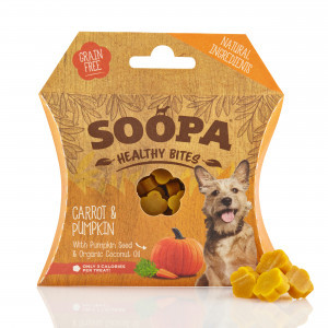 Soopa Bites Pompoen and Wortel Hond Per 5